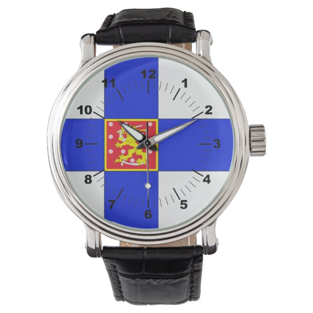 Finnish flag watch (Front)