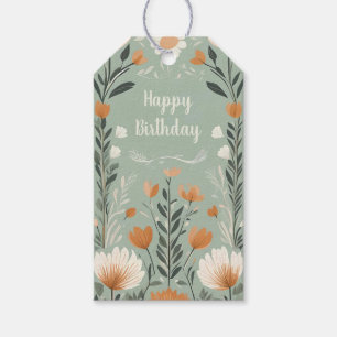 Finnish Floral Gift Tags