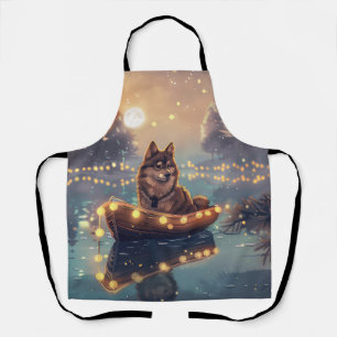 Finnish Lapphund Christmas Festive Voyage Apron