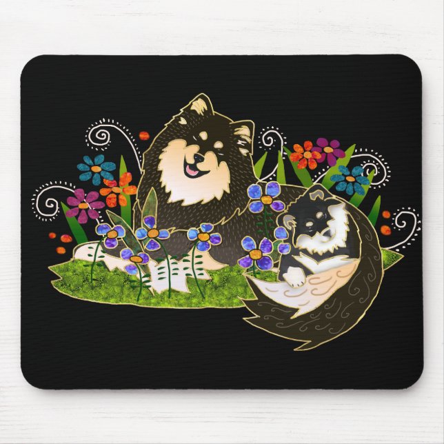 FINNISH  LAPPHUND - Mousepad (Front)