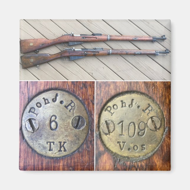 Finnish M27 Mosin Nagant's with Stock Discs Magnet (Front)