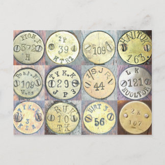 Finnish Mosin Nagant Stock Disc Postcard