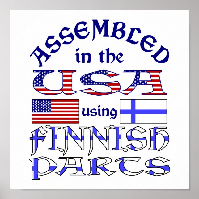 Finnish Parts Poster (Front)
