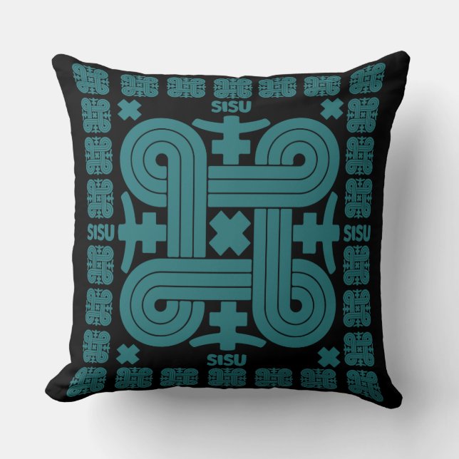Finnish Sisu Art Cushion (Front)