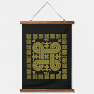 Finnish Sisu Art Hanging Tapestry