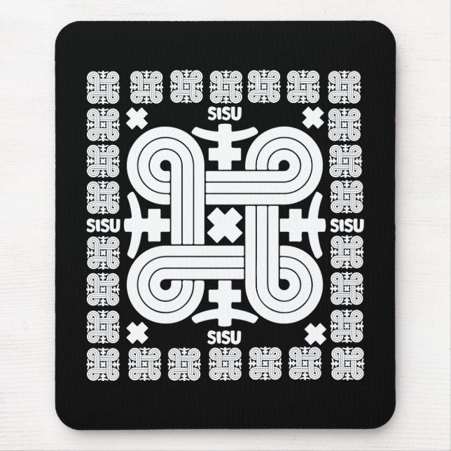 Finnish Sisu Art Mouse Mat (Front)