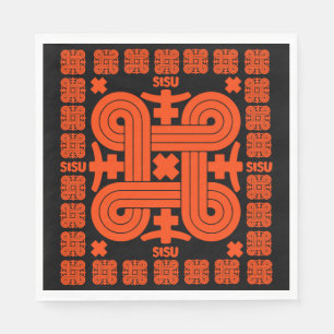 Finnish Sisu Art Napkin