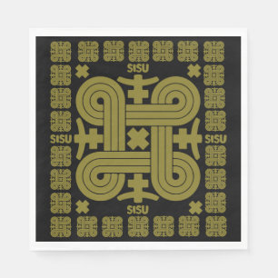 Finnish Sisu Art Napkin