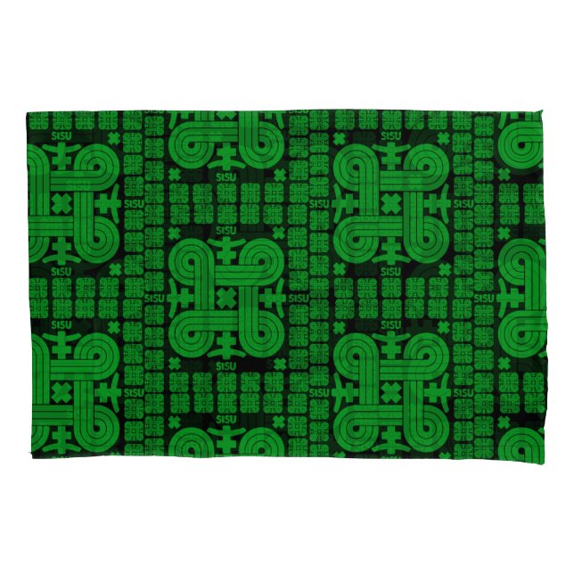 Finnish Sisu Art Pillowcase (Front-Left)