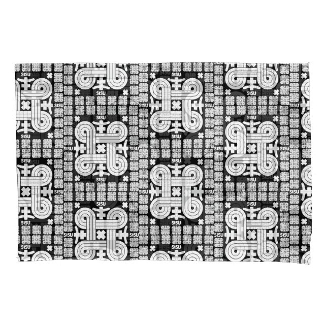 Finnish Sisu Art Pillowcase (Front-Left)