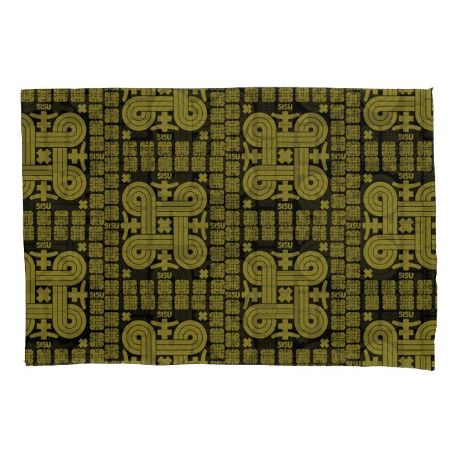 Finnish Sisu Art Pillowcase (Front-Left)