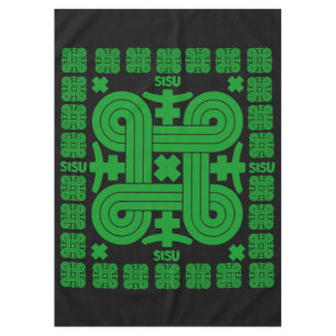 Finnish Sisu Art Tablecloth