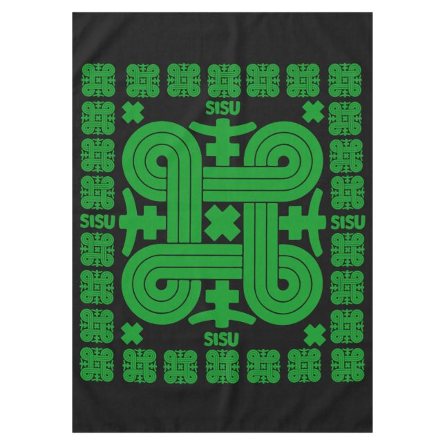 Finnish Sisu Art Tablecloth (Front)
