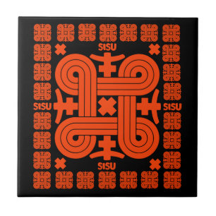 Finnish Sisu Art Tile