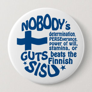 Finnish SISU button