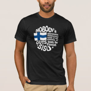 Finnish SISU shirt -choose style & color