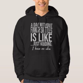 Finnish Skittles funny gift idea Hoodie