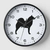 Finnish Spitz Dog Breed Silhouette