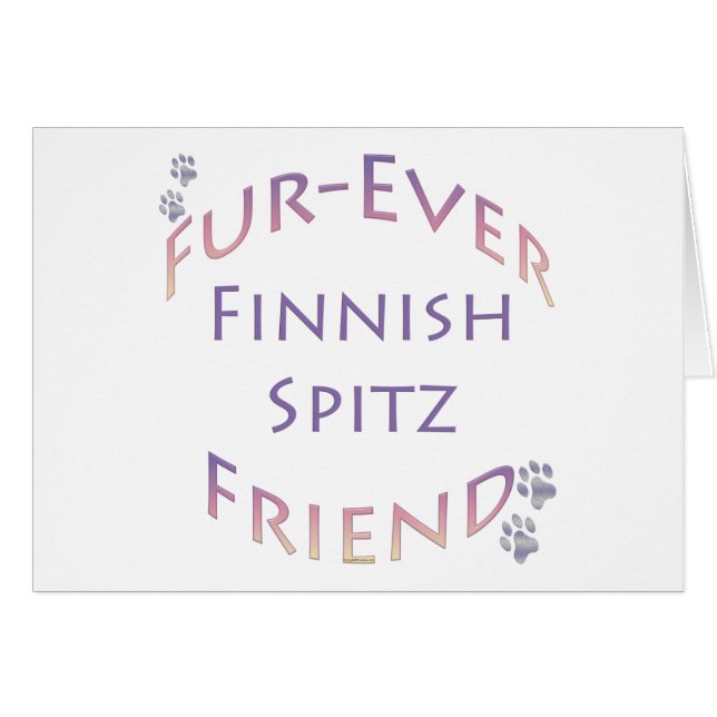 Finnish Spitz Furever (Front Horizontal)