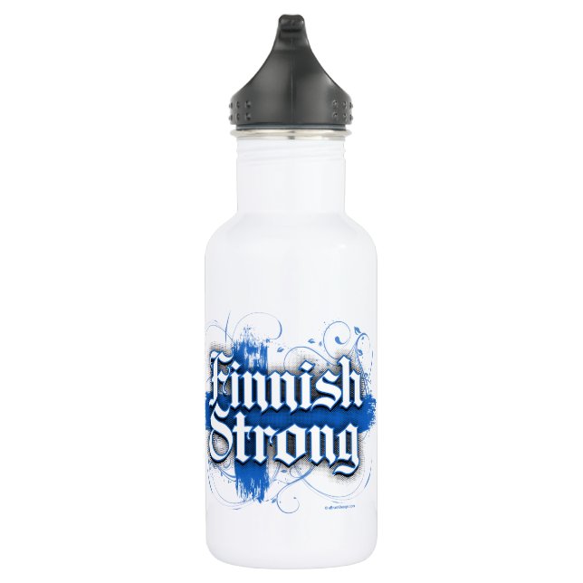 Finnish Strong (Finland) 532 Ml Water Bottle (Right)