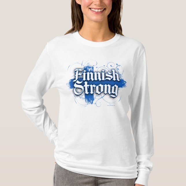 Finnish Strong (Finland) T-Shirt (Front)