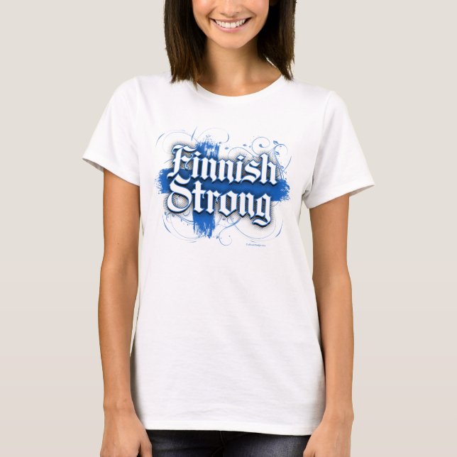 Finnish Strong (Finland) T-Shirt (Front)