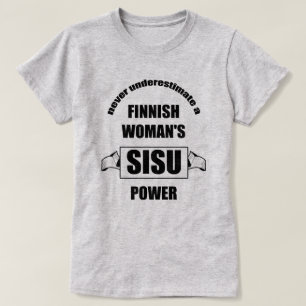 Finnish Woman SISU Power T-Shirt