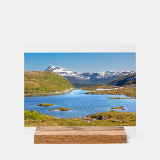 Finnvikvatnet Acrylic Sign