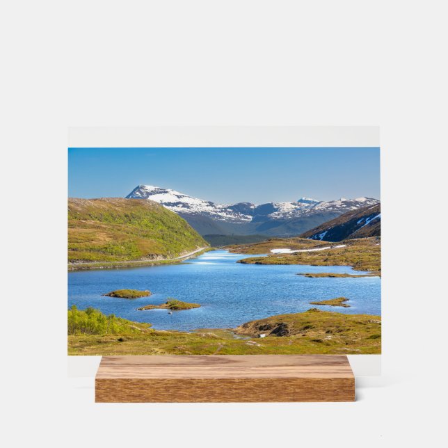Finnvikvatnet Acrylic Sign (Front)