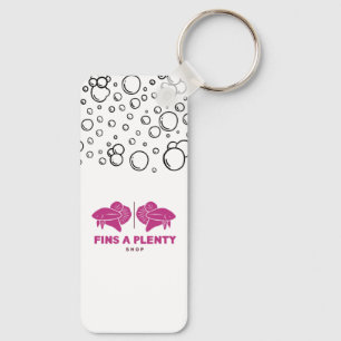 Fins A Plenty Shop Betta Fish Keychain