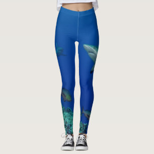 Fins Fin : Swimming Reef Shark Leggings