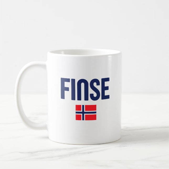 FINSE Norway Coffee Mug (Left)