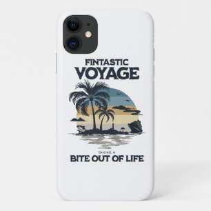 Fintastic Voyage Taking a Bite Out of Life iPhone 11 Case