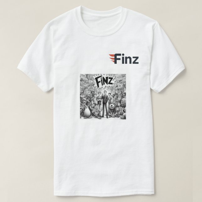 Finz t-shirt  (Design Front)