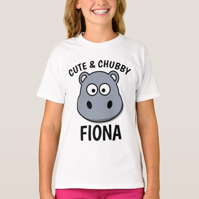 FIONA BABY HIPPO T-Shirts (Front)