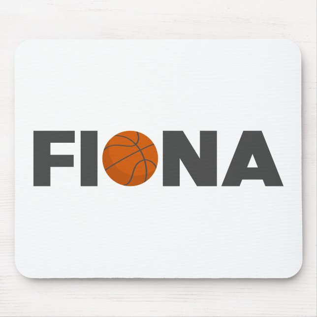 Fiona Basketball Mouse Mat (Front)