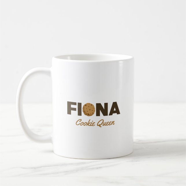 Fiona cookie queen coffee mug (Left)