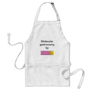 Fiona periodic table name apron