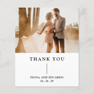 Fiona Photo Bold Monogram Modern Wedding