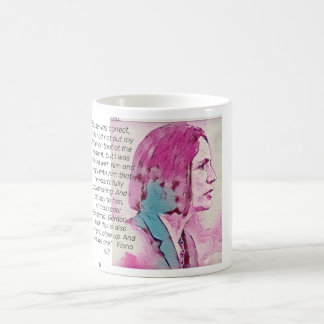 Fiona Pink Quote Coffee Mug