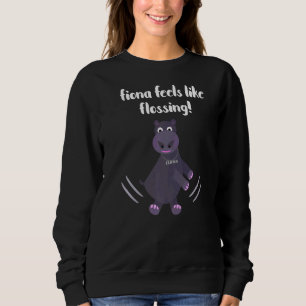 Fiona The Baby Hippo From Cincinnati Feels Like Fl Sweatshirt