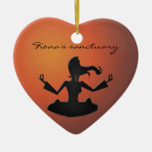 Fiona's sanctuary ceramic tree decoration