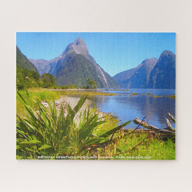 Fiordland National Park, New Zealand Jigsaw Puzzle (Horizontal)