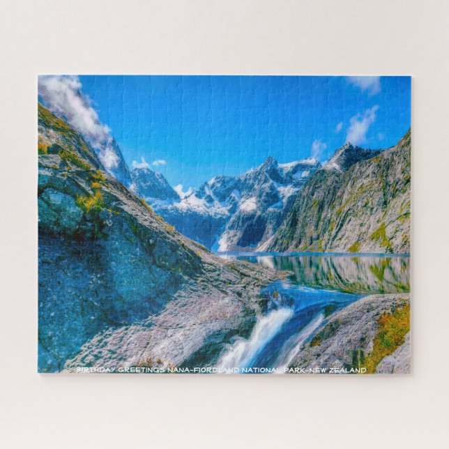 Fiordland National Park, New Zealand Jigsaw Puzzle (Horizontal)