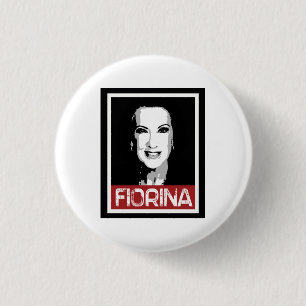 Fiorina 2016 Street Art 3 Cm Round Badge