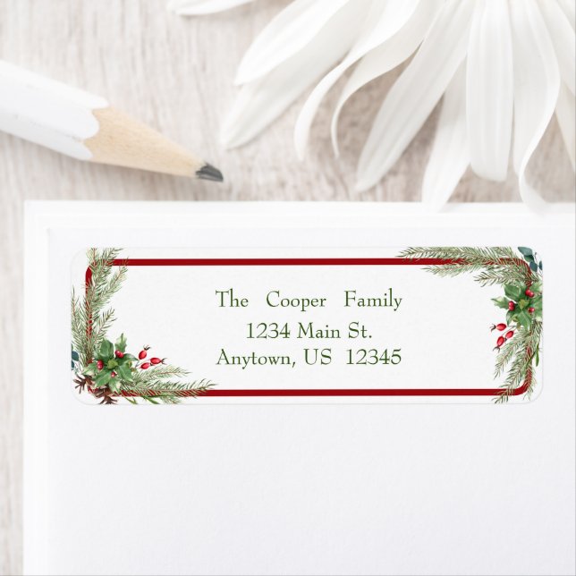 Fir and holly berries (Insitu)