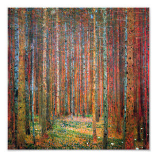 Fir Forest   Gustav Klimt   Photo Print