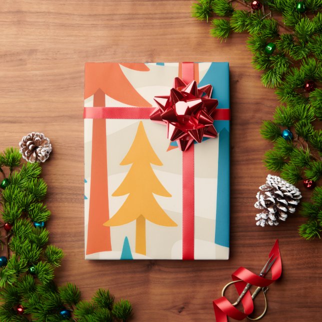 Fir forest wrapping paper (Holiday Gift)