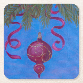 Fir Sure Flexible Photo Magnet Square Paper Coaster