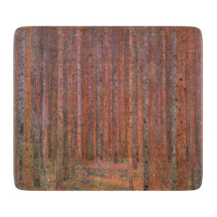 Fir Tree Forest (by Gustav Klimt) Cutting Board